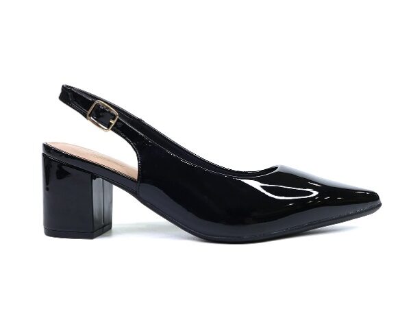 Block Heels Slingback Shoes - Image 4