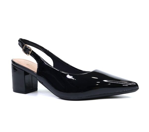 Block Heels Slingback Shoes - Image 2