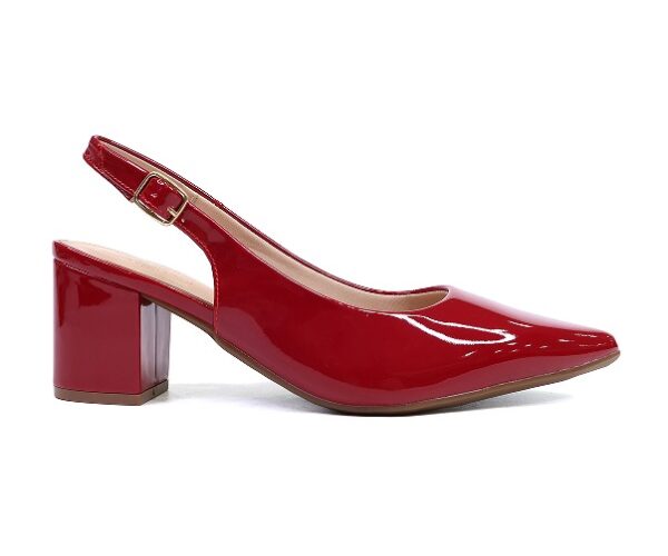 Block Heels Slingback Shoes - Image 3